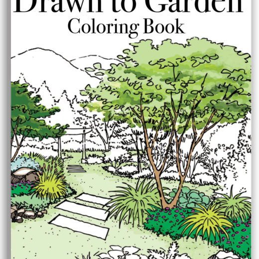 drawn to garden coloring book